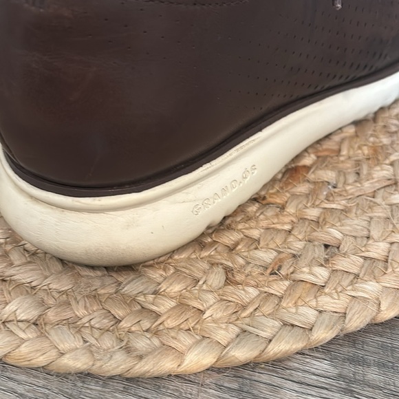 Cole Haan Men’s ZeroGrand Wingtip Oxford – Brown – Size 11.5 – Style C23834 - Picture 4 of 9